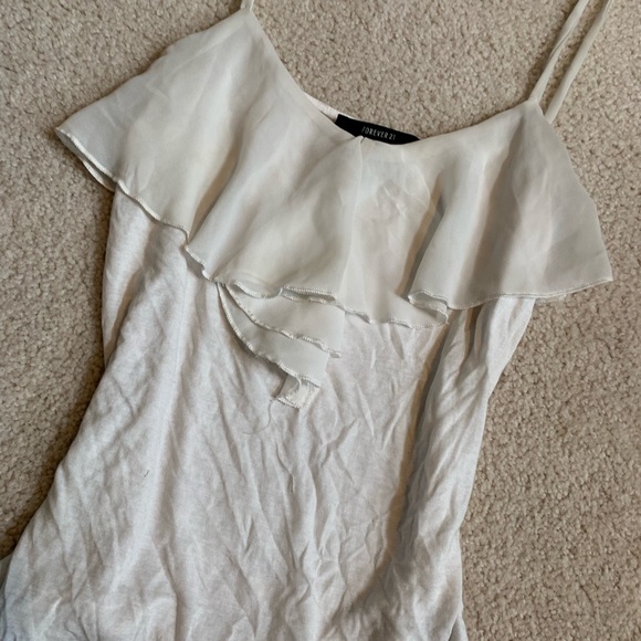 Forever 21 white tank - Picture 2 of 3